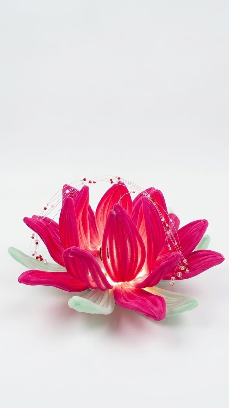 Vesak Season Lotus Flower - Handcrafted decorative lotus Sri Lanka